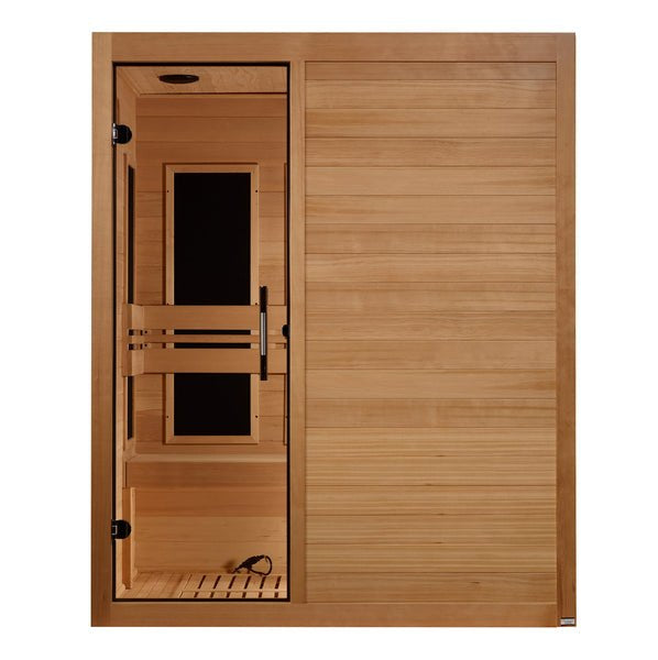 Golden Designs Dynamic “Toscana Elite” 3-Person Ultra Low EMF Infrared Sauna (Model DYN-6315-05 ELITE)