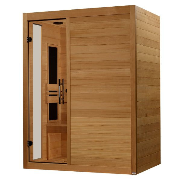 Golden Designs Dynamic “Toscana Elite” 3-Person Ultra Low EMF Infrared Sauna (Model DYN-6315-05 ELITE)
