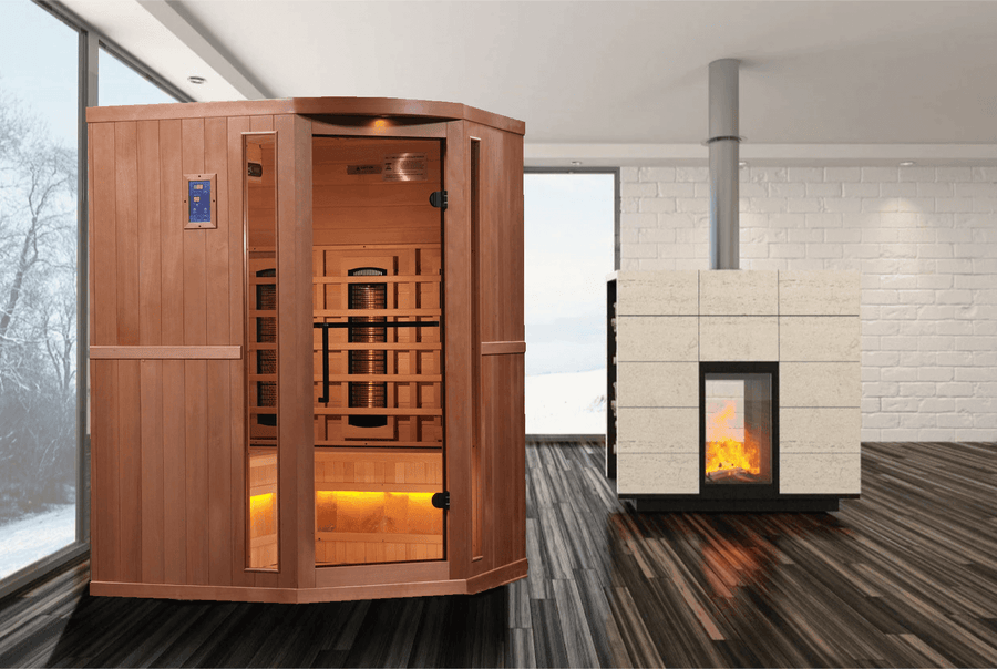SAUNAONES Far Infrared Sauna Soothing 3 (3 Person)