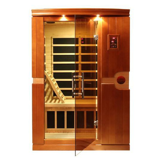 Dynamic “Venice” Infrared Sauna Low EMF with Hemlock Wood (2 Person)