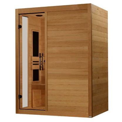 Golden Designs Dynamic “Toscana Elite” 3-Person Ultra Low EMF Infrared Sauna (Model DYN-6315-05 ELITE)