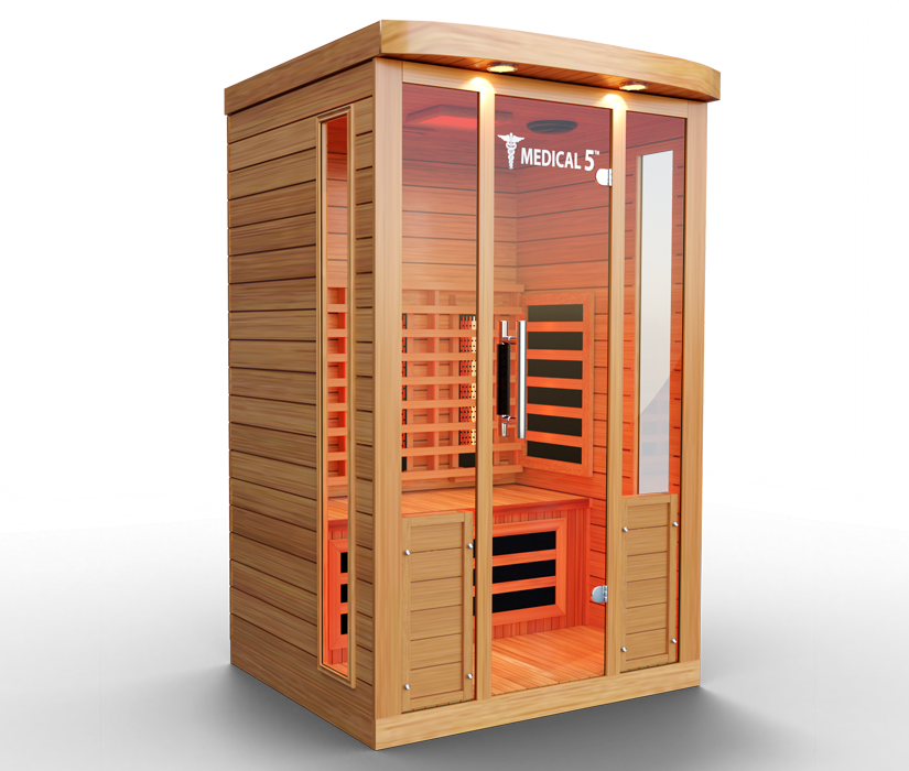 MEDICAL SAUNAS - MEDICAL 5 Ultra Full Spectrum (3 Person)